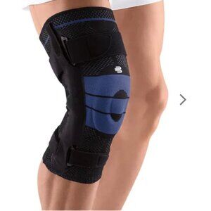 Hinged Left Knee Brace Support Advanced Stability Bauerfeind GenuTrain S sz 6